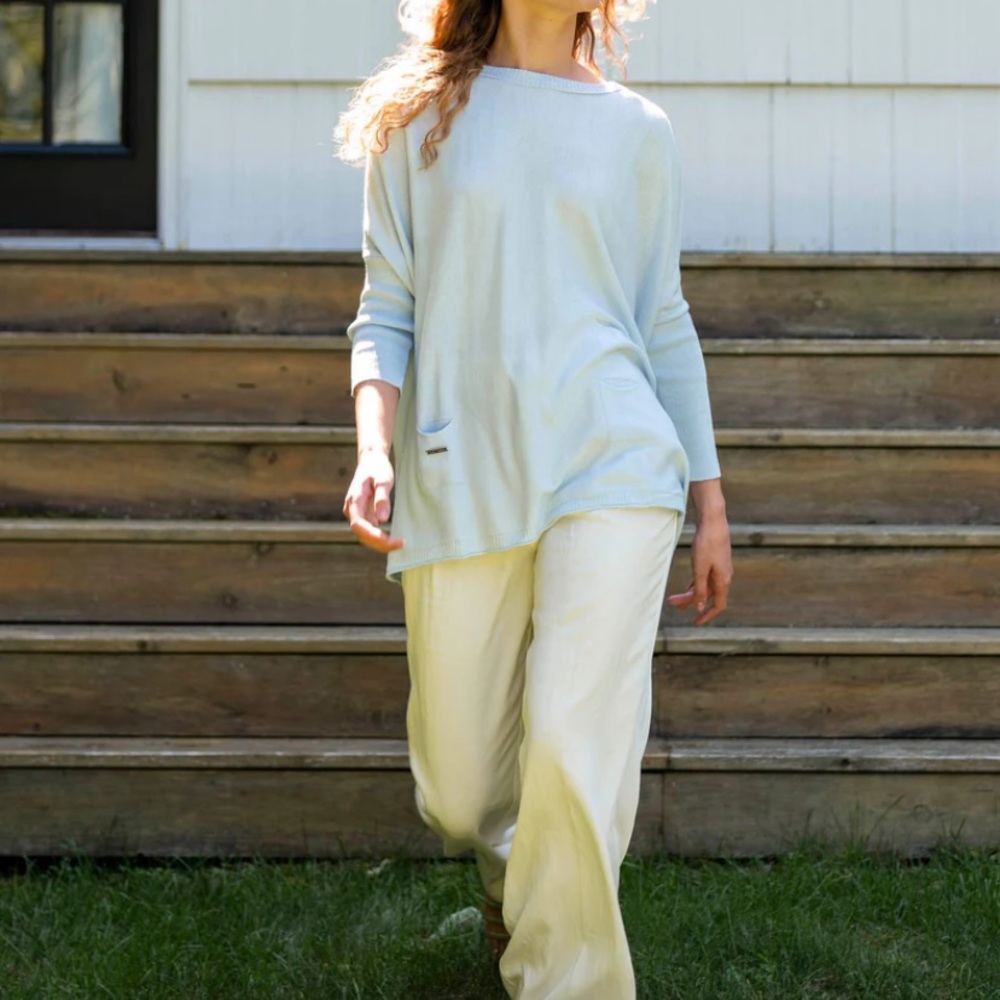 Mer Sea light blue Catalina sweater